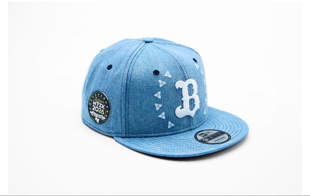 2026オリックス 宮崎キャンプ キャップ水色パンフレット付きNEW ERA