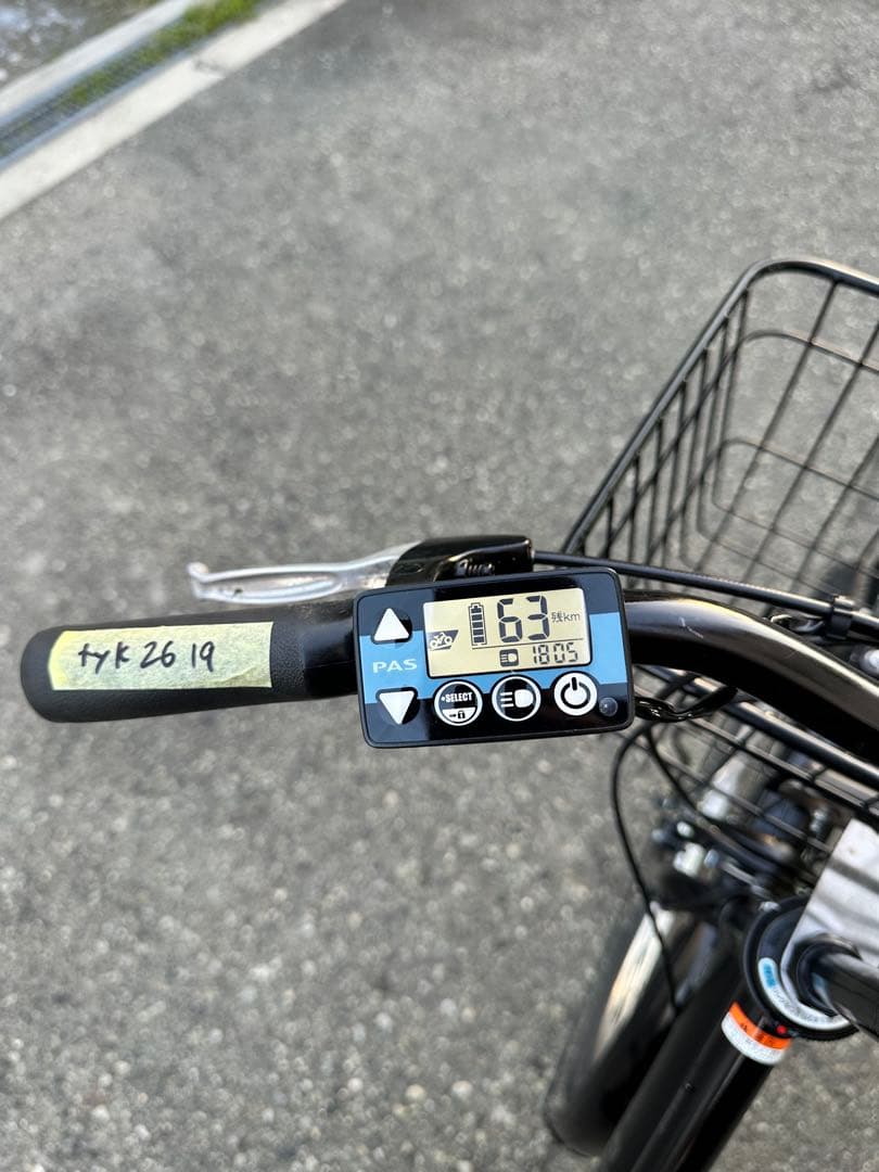 人気な車種　ヤマハ Pas RIN 26インチ電動アシスト自転車　シティタイプ