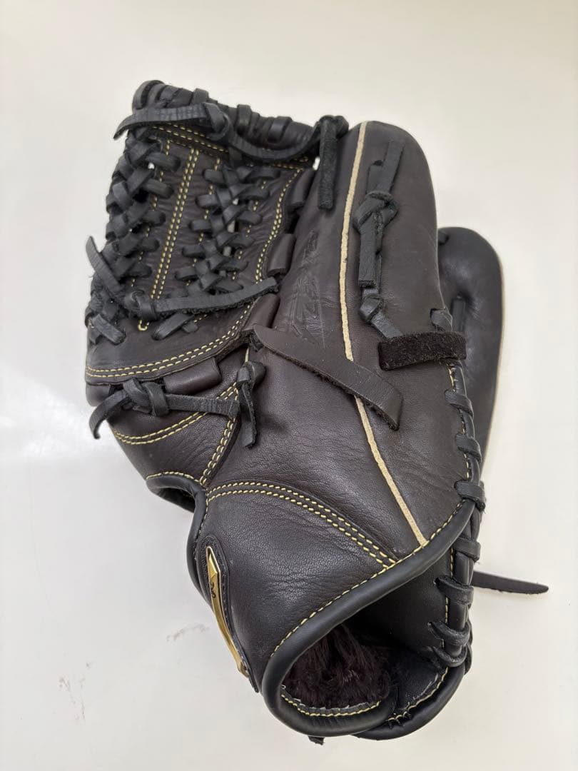 Mizuno ミズノ軟式 グローブ 黒　野球