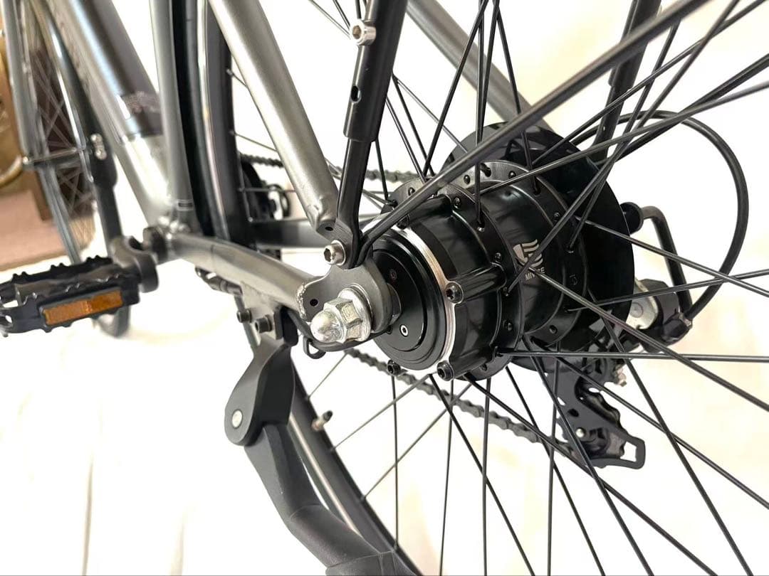 【動作確認済】送料無料 DAITORA 電動アシスト自転車 低走行距離99km