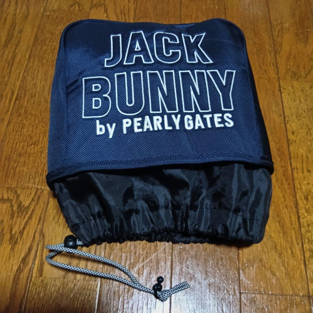 JACK BUNNY キャディバッグ ホワイト/ネイビー➕️アイアンカバー