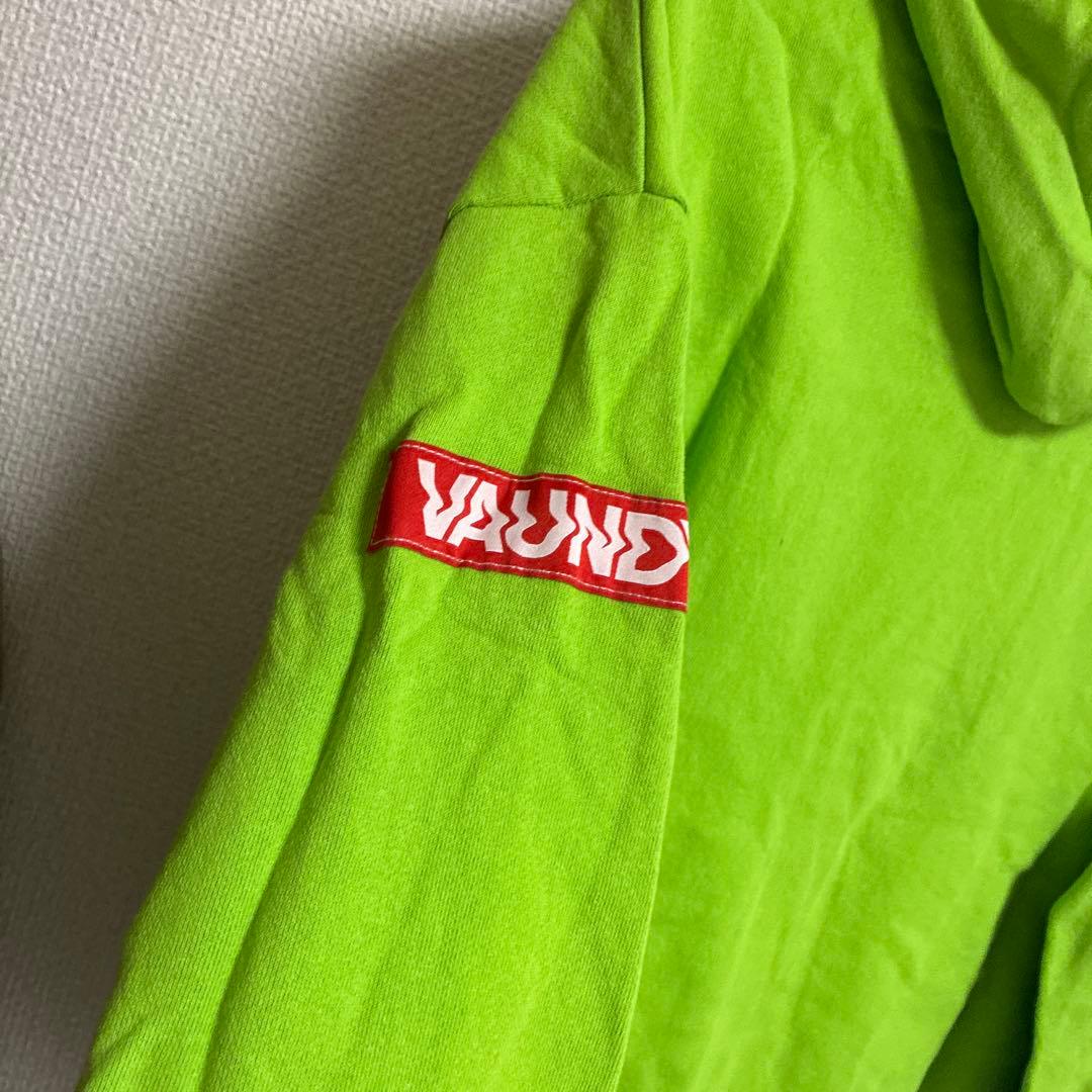 Vaundy replica フードパーカー ライトグリーン　バウンディ