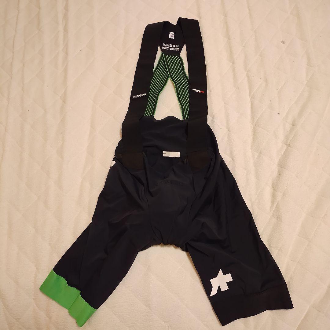 ASSOS EQUIPE RS BIB SHORTS S9 TARGA M 緑