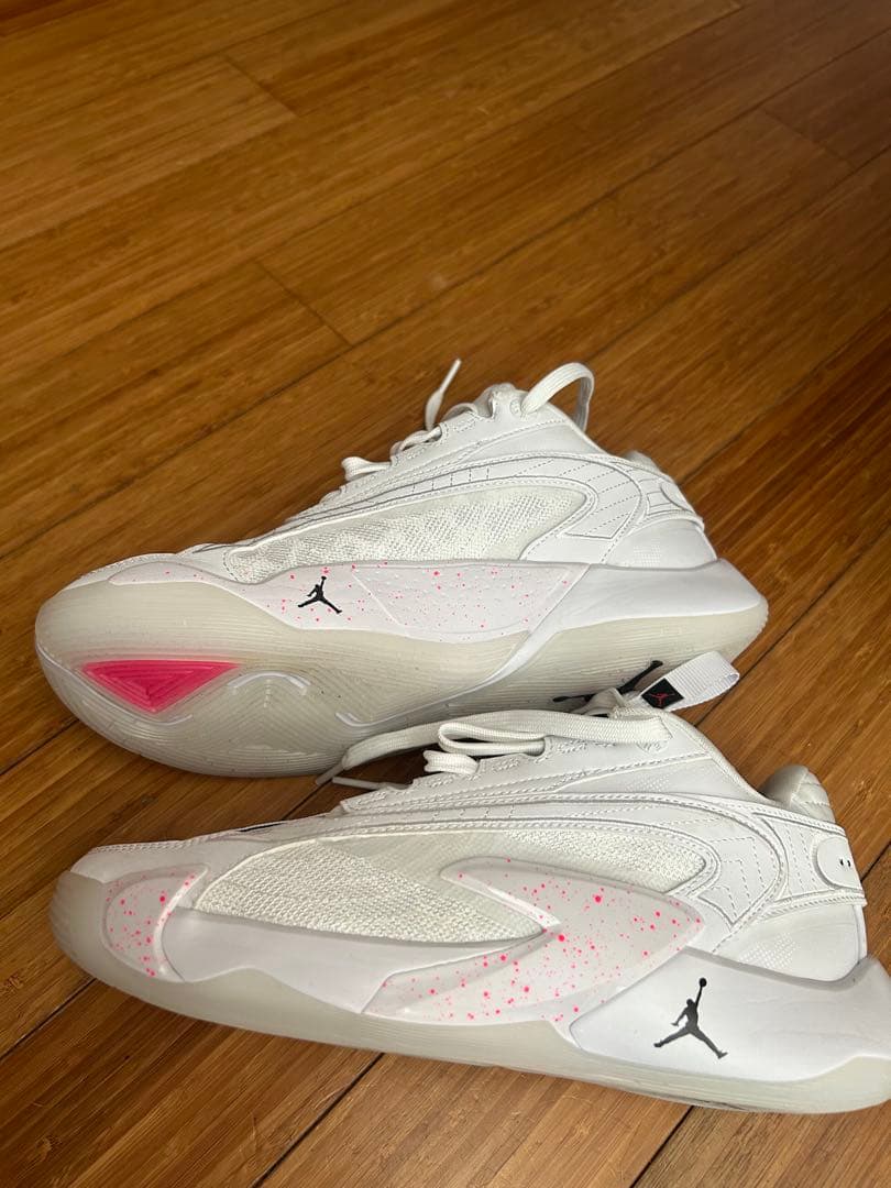 NIKE Jordan バッシュ 7.5 US ホワイト25.5センチ