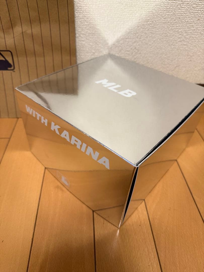 ツ*エ様 MLB×aespa カリナ KARINA LAグレー 57 日本未発売