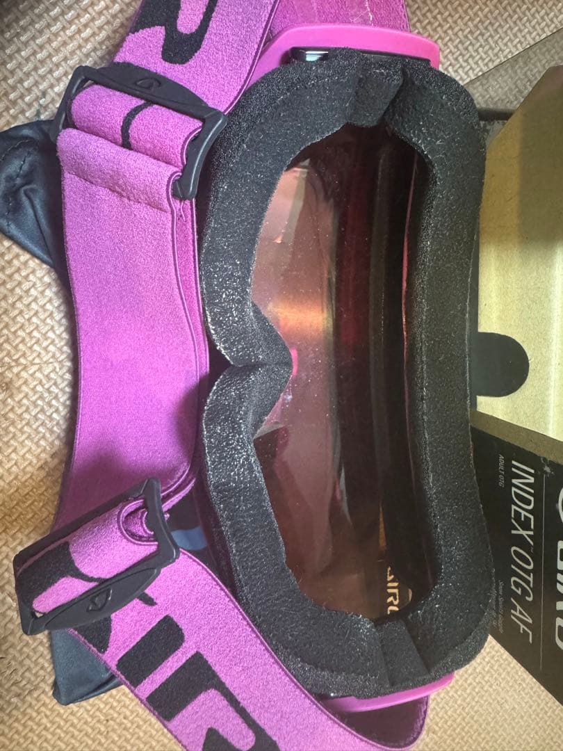 最終値下げ！GIRO INDEX OTG ゴーグル Berry