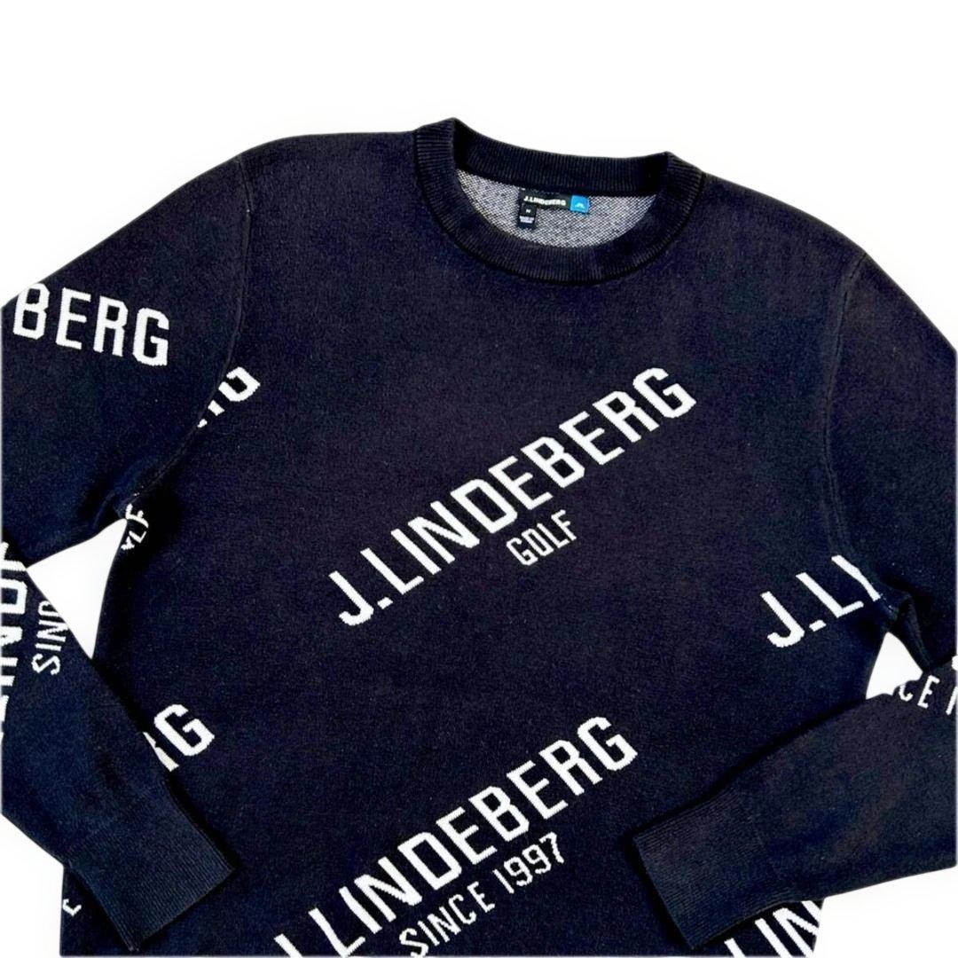 ち*る様 ★超美品★J.LINDEBERG ジェイリンドバーグ ネックセーター