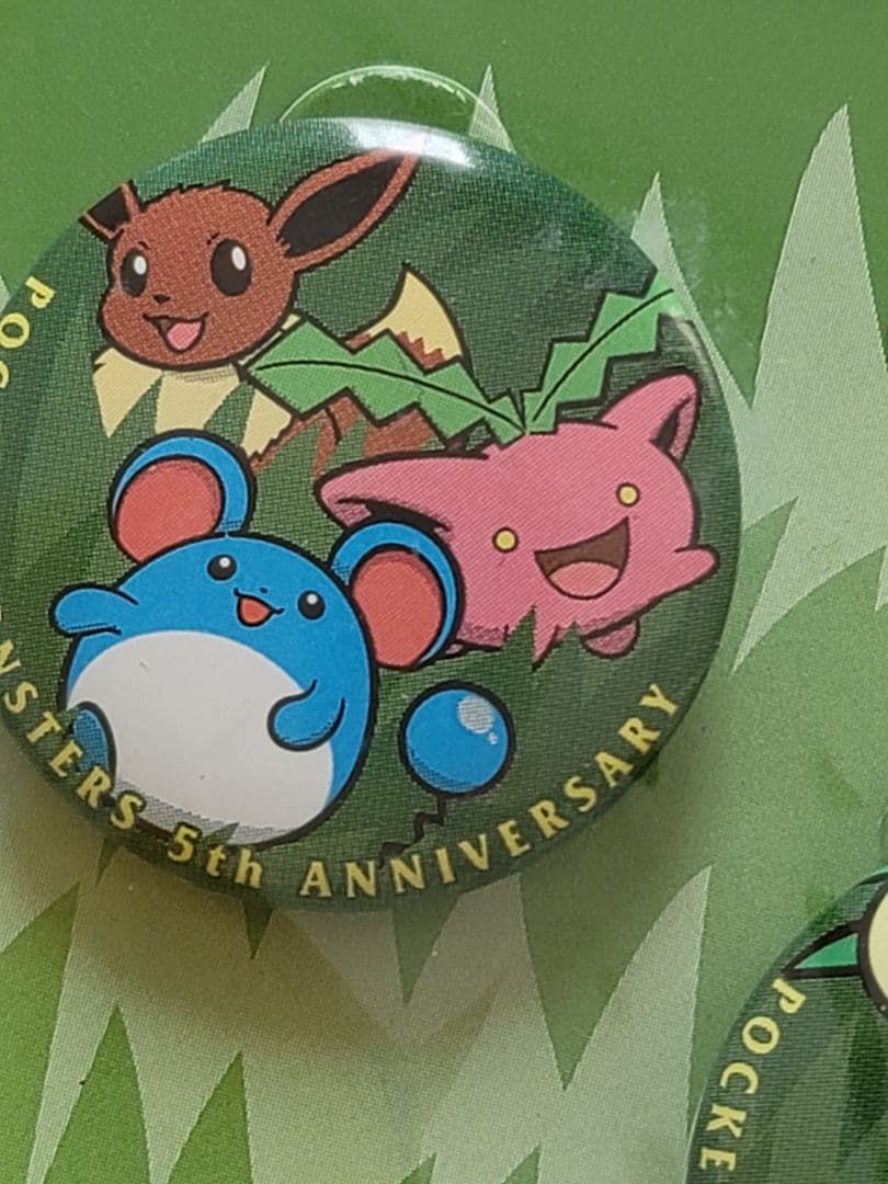 ポケットモンスター　5周年　アニバーサリー　バッジセット　未開封品