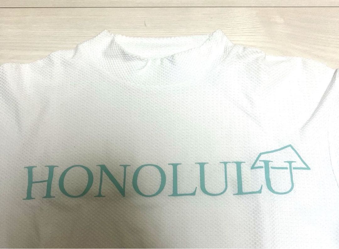 美品　サルページパブリックコレパ　HONOLULU モックネックシャツ ホワイト