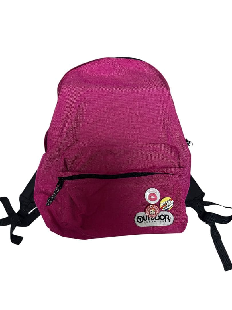 old OUTDOOR ピンク back pack y2k city 90s