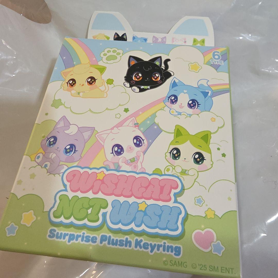 NCT WISH WISHCAT 韓国 サプライズキーリング ぬいぐるみ 未開封