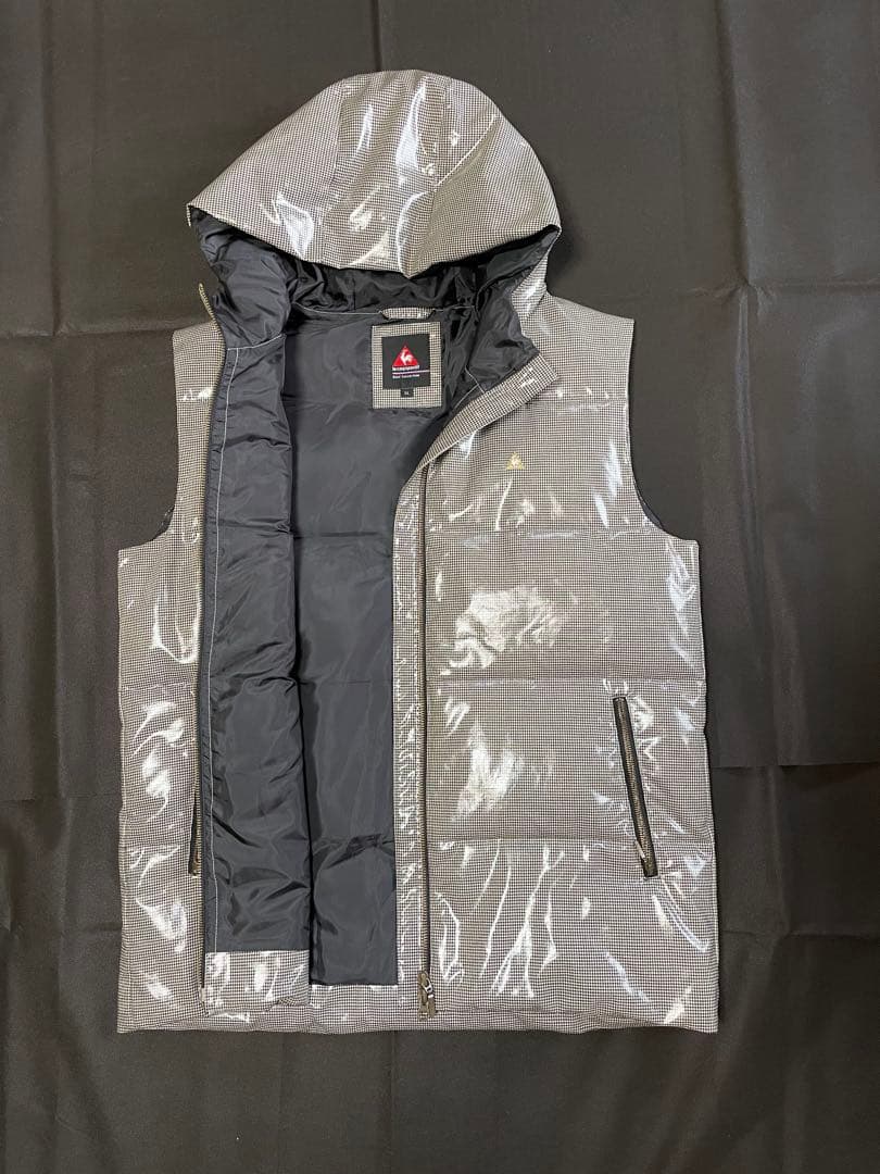 ★希少！ 美品！ ルコック 中綿ベスト ダウン ジャケット 光沢