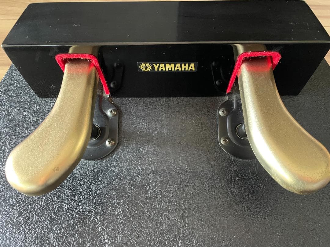 【箱・説明書付】YAMAHA ヤマハ ピアノ補助ペダル HP-705 昇降式