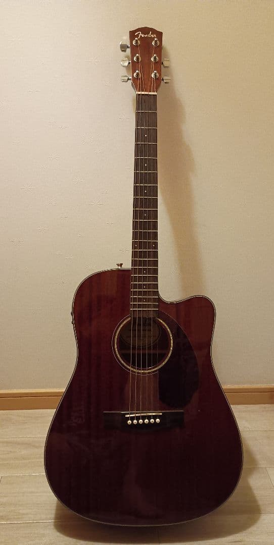 Fender CD-140SCE エレアコギター ハードケース付き