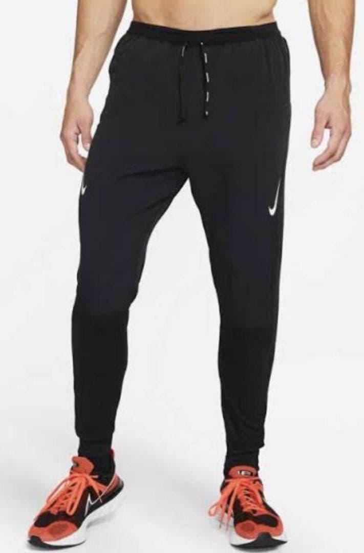 NIKE メンズ XL エアロスイフト ランニング パンツ 黒 タイツ ナイキ