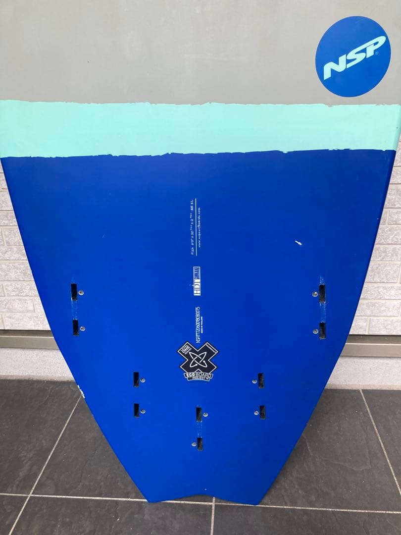 NSP サーフボード ショートボード　6フィート 35.1L 湘南手渡　希望