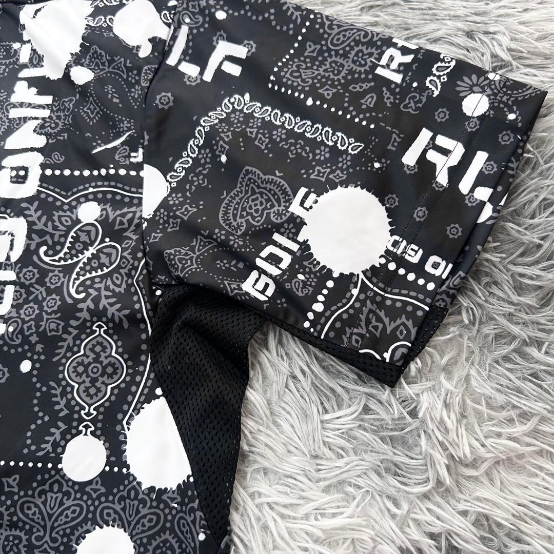 新品　ラッセルノ　セットアップ　ハーフジップ　ポロシャツ　ハーフパンツ　バンダナ
