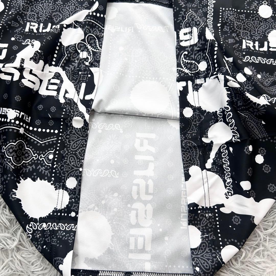 新品　ラッセルノ　セットアップ　ハーフジップ　ポロシャツ　ハーフパンツ　バンダナ