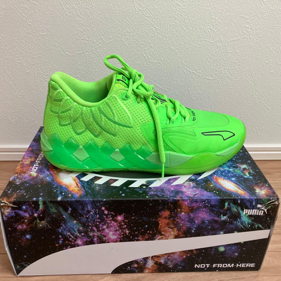 シューズ(男性用) PUMA MB.01 LO Green Gecko 27cm