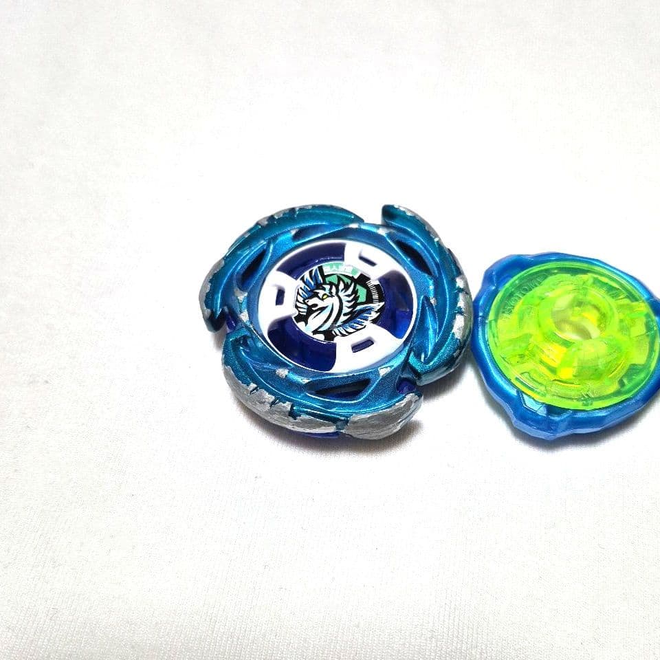 ベイブレードX エアロペガサス 3-70A ダブルメタルコート：ブルー×グリーン