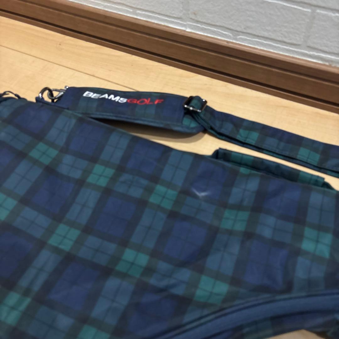 BEAMS GOLF ゴルフバッグ クラブケース ブラックウォッチ