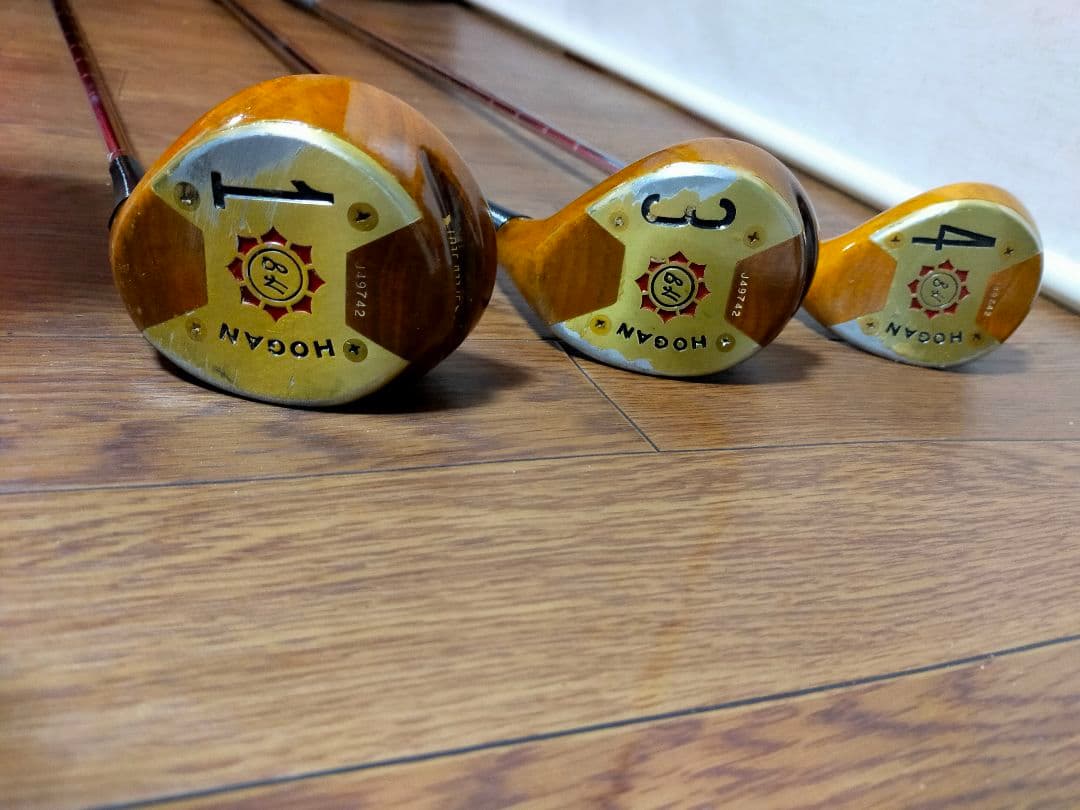 希少品Ben Hogan　ベンホーガンパーシモンセット