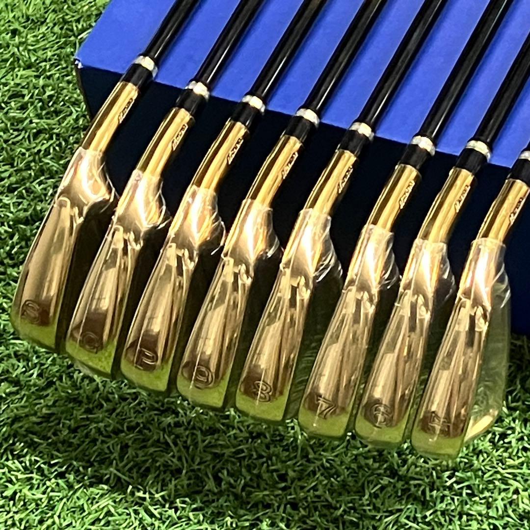 ミズノ プリンシピア GOLDアイアン #5-Sw 8本 ¥528,000 新品