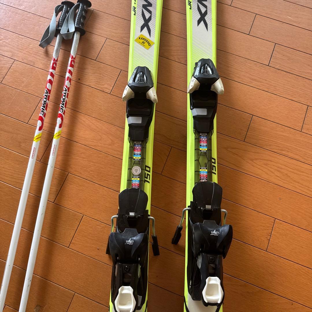 Salomon X-Race 150cm ジュニアスキーセット