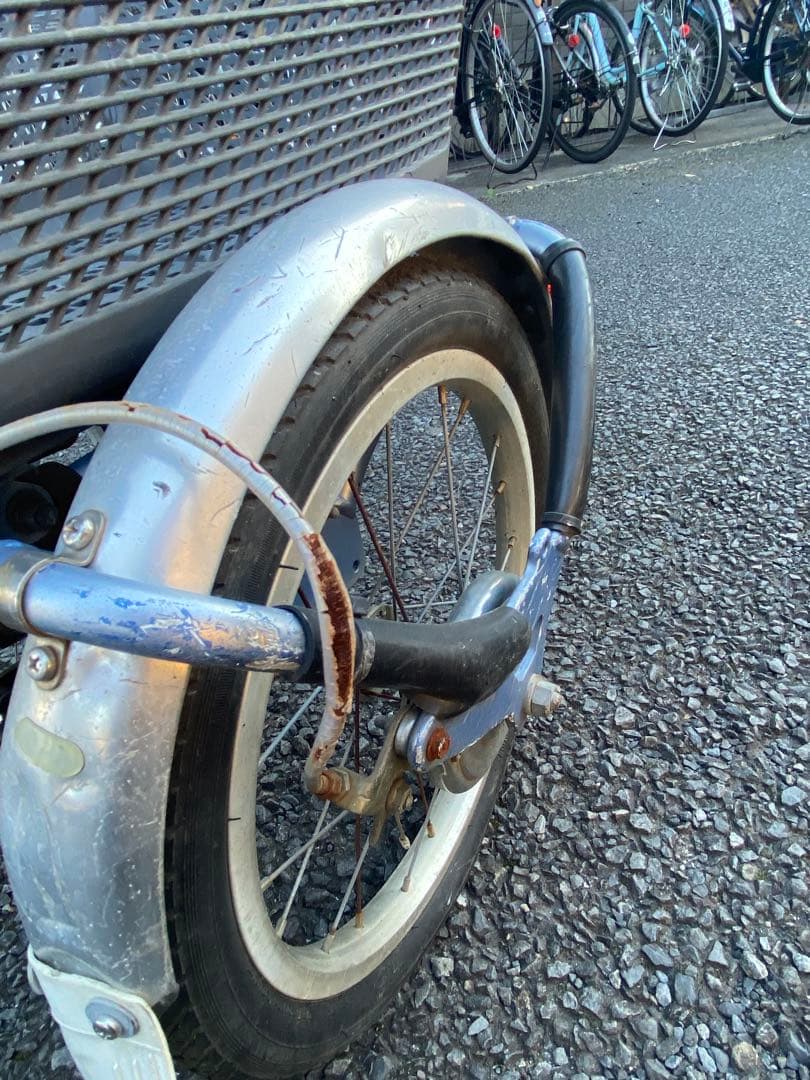ブリヂストン電動アシスタワゴン三輪車 ブルー
