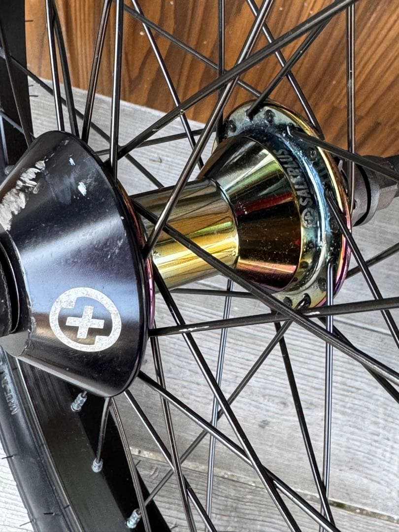 BMX ホイールセット 18インチ SALTPLUS x TREBOL