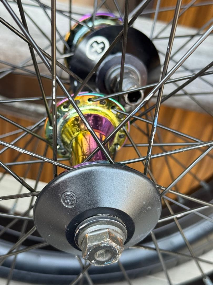 BMX ホイールセット 18インチ SALTPLUS x TREBOL