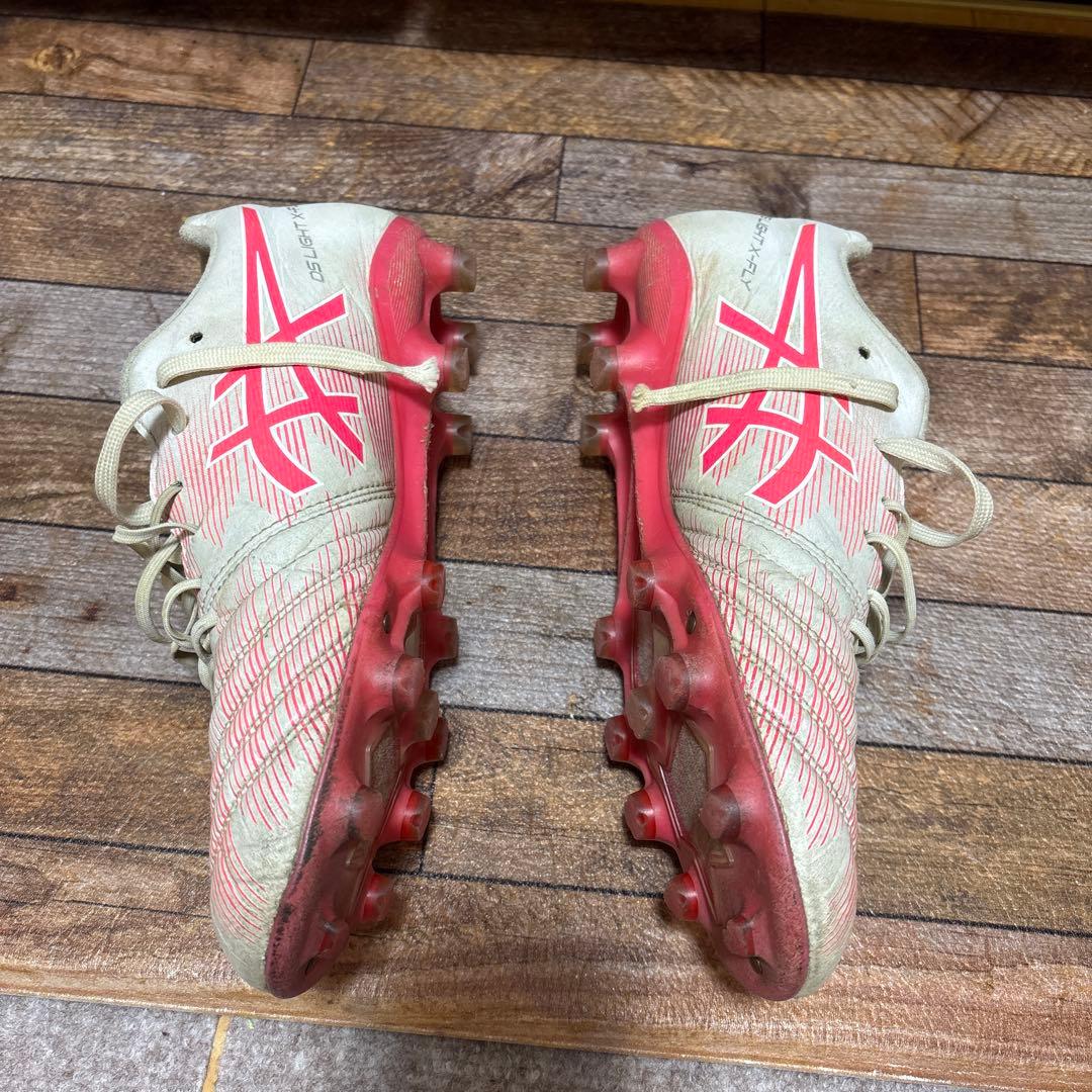 ASICS DS LIGHT サッカーシューズ ホワイト/ピンク