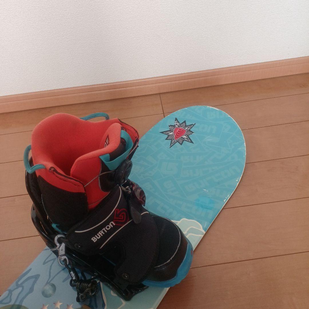 子供用 スノーボード セット 21cm 手渡し可能 BURTON バートン