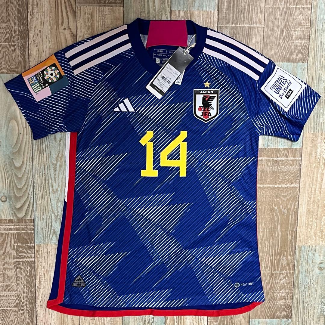 なでしこジャパン 長谷川唯 2023W杯 選手用ユニフォーム マンチェスターC