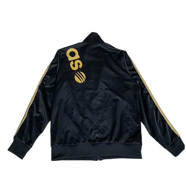 黒金ビッグロゴ✨希少 adidas ジャージセットアップ M Y2K