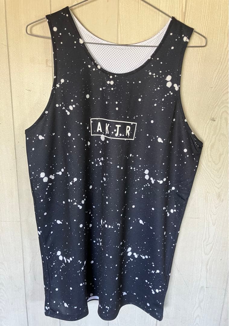 新品　AKTR リバーシブル　タンクトップ　ビブス　アクター　バスケ　M