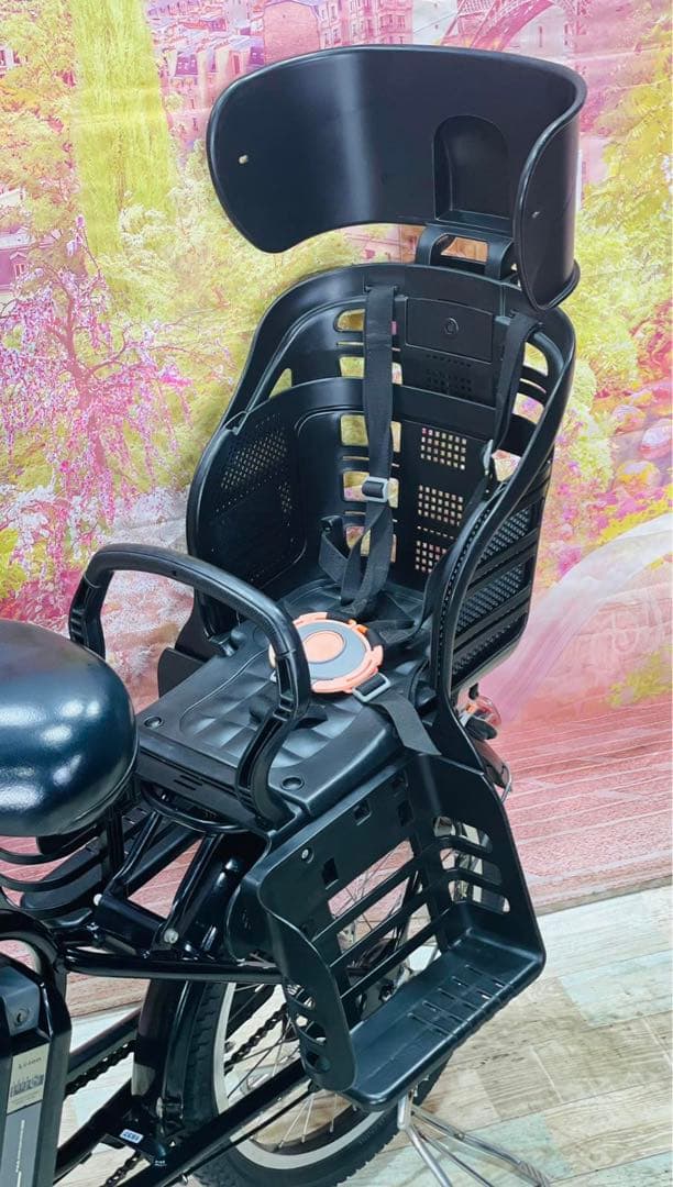 K1837 電動自転車ヤマハ子供乗せ 20インチ 8.9Ah ブラック