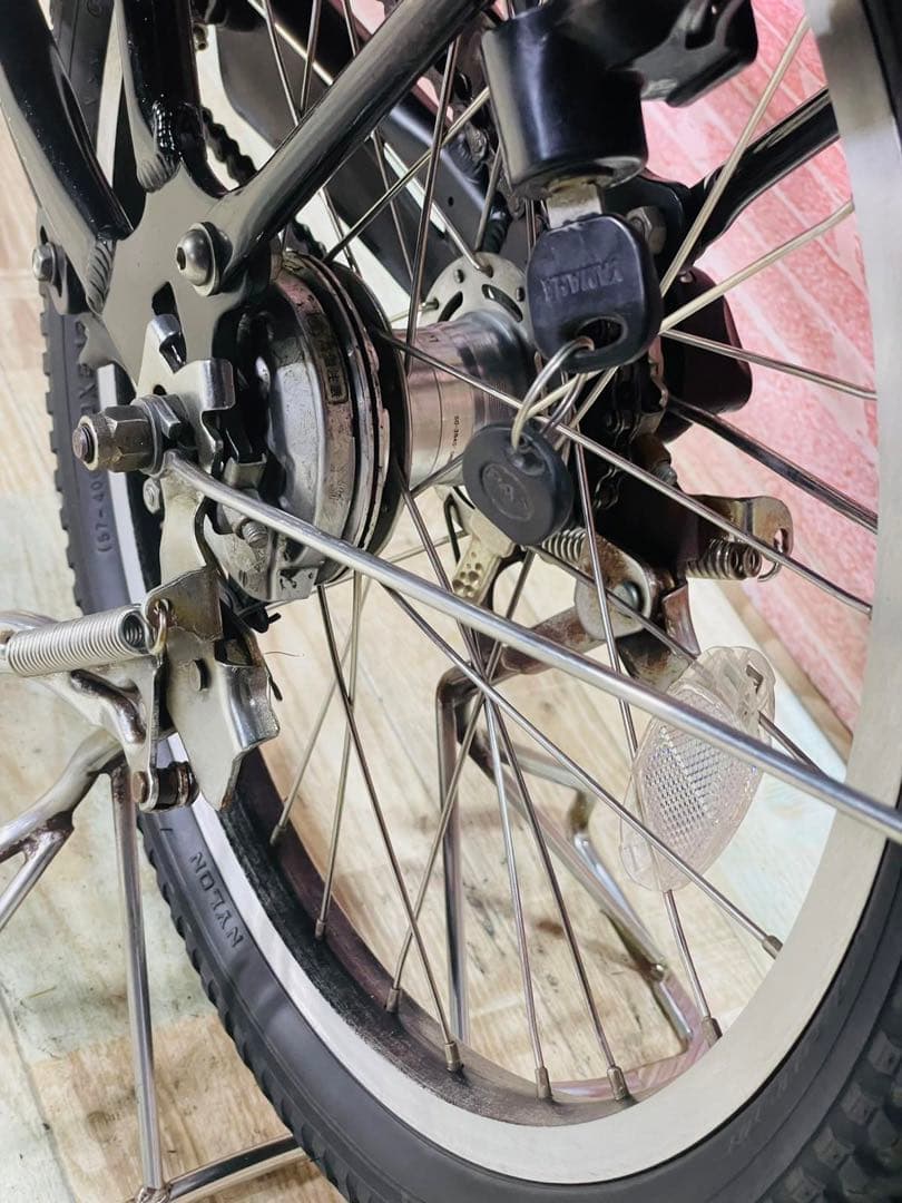 K1837 電動自転車ヤマハ子供乗せ 20インチ 8.9Ah ブラック