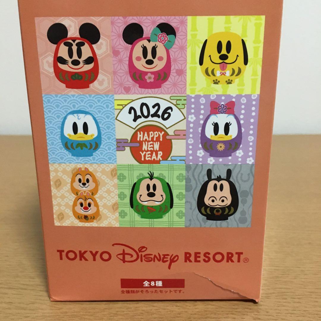 東京ディズニーリゾート　ミッキー　ミニー　ドナルド　デイジー　だるまキーチェーン