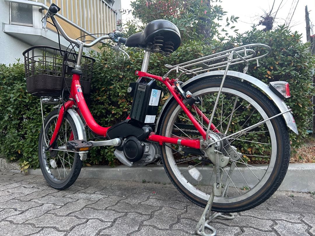 兵庫県神戸市より！実働YAMAHA PAS電動アシスト自転車です。