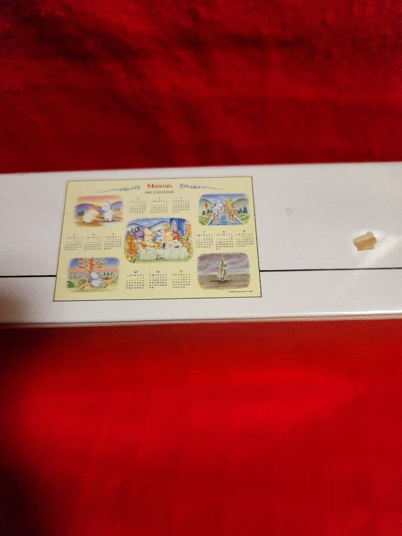 ムーミン　カレンダー　ジグソーパズル　１９９２年　MOOMIN　レトロ