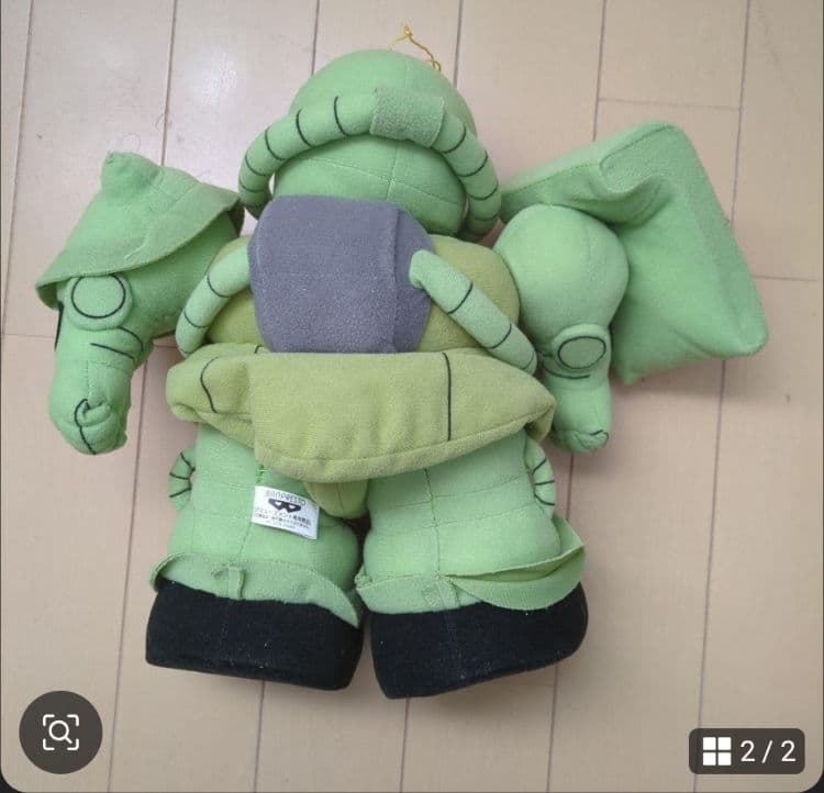 機動戦士ガンダム スーパーDXぬいぐるみ ザク ジャンク品