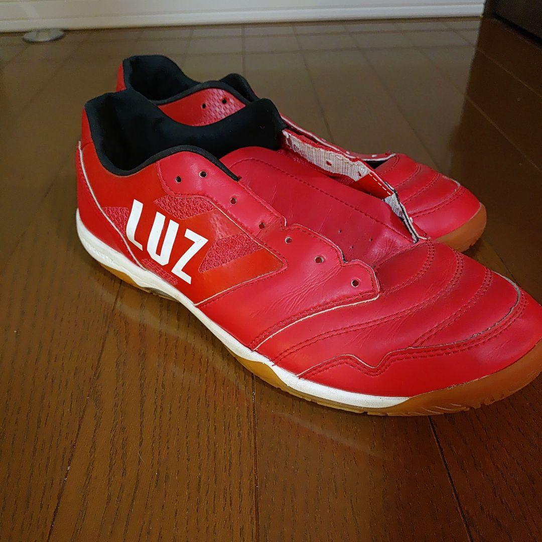 Luz フットサルシューズ レッド