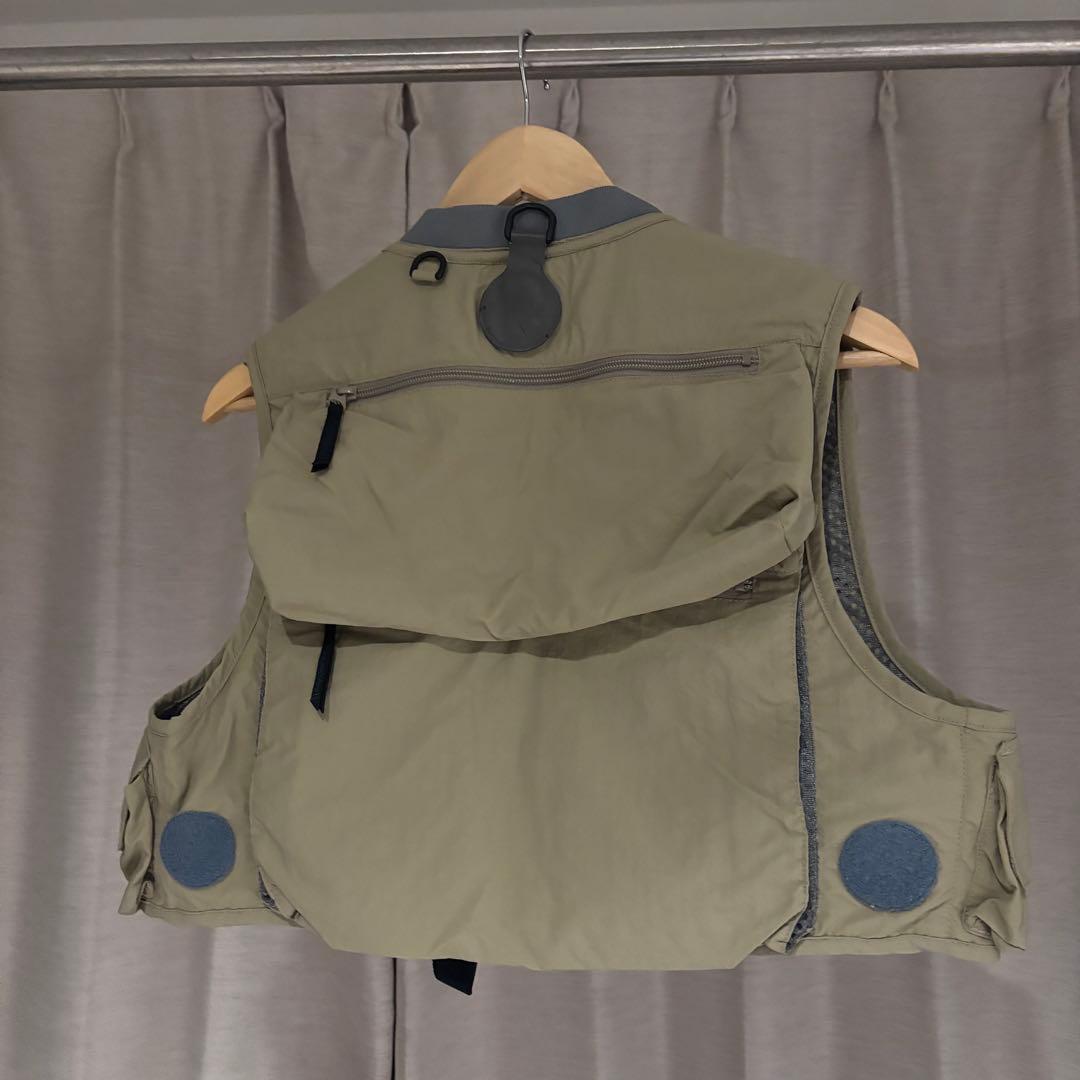mont-bell フィッシングベスト S カーキ