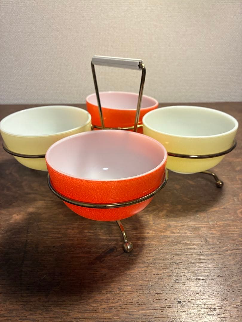 値下しました)パイレックスのボウルセット