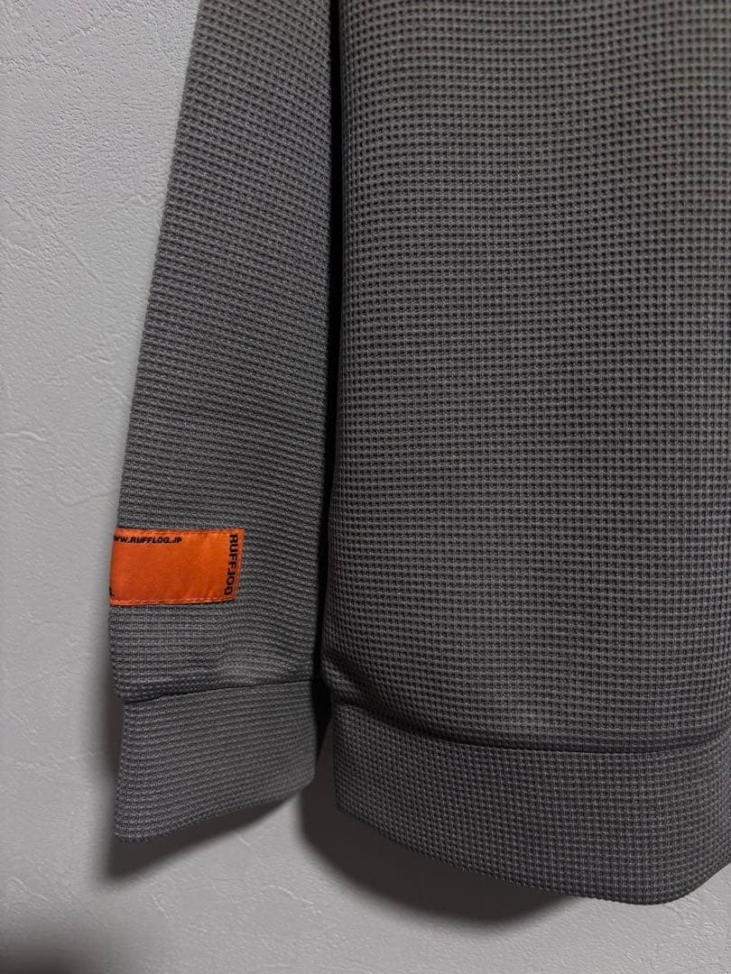 ラフロッグ　サーマルモックネックシャツ　ユニセックスS