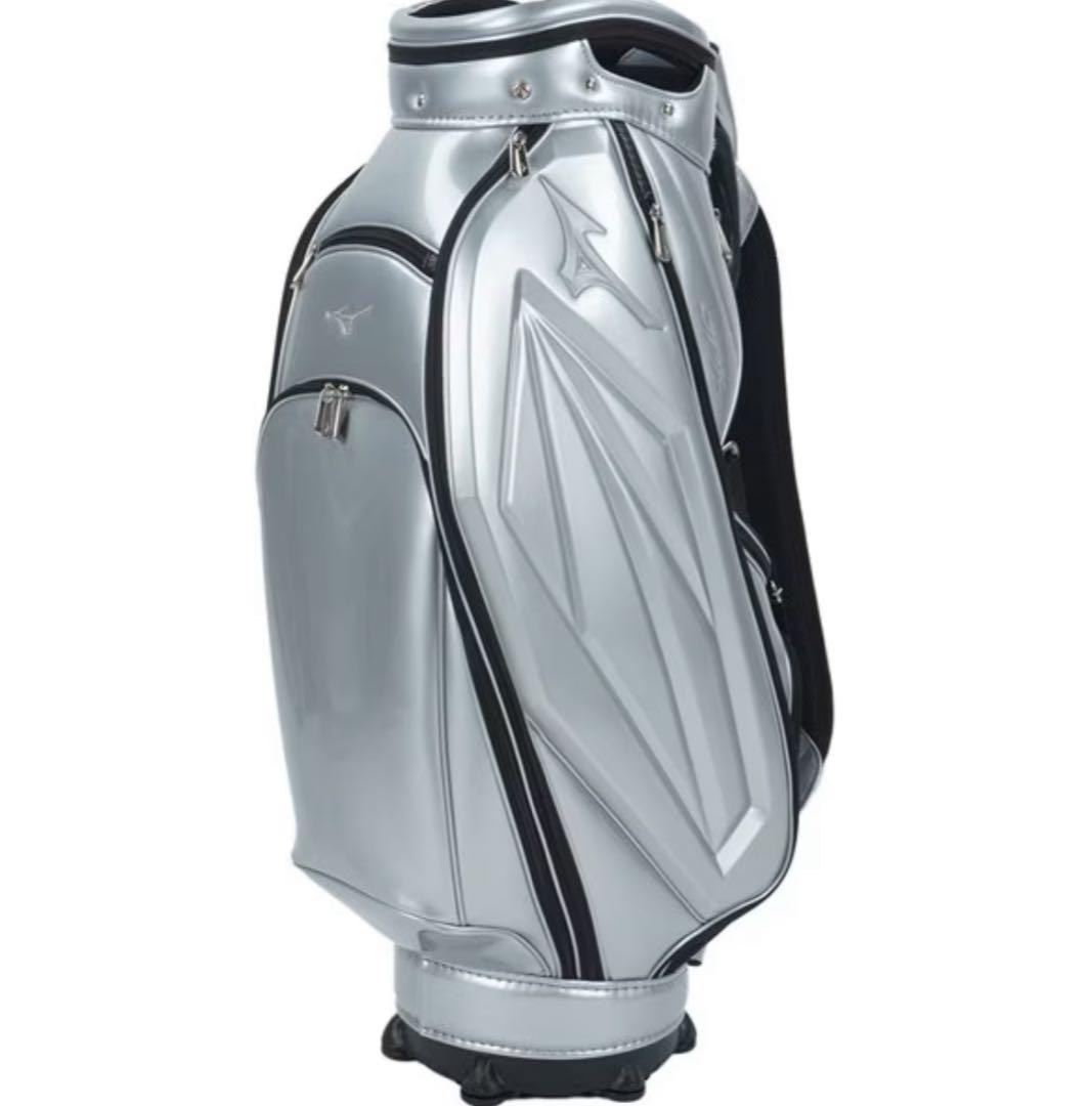 【未使用品】MIZUNO JPXキャディバッグ 9.5型 シルバー