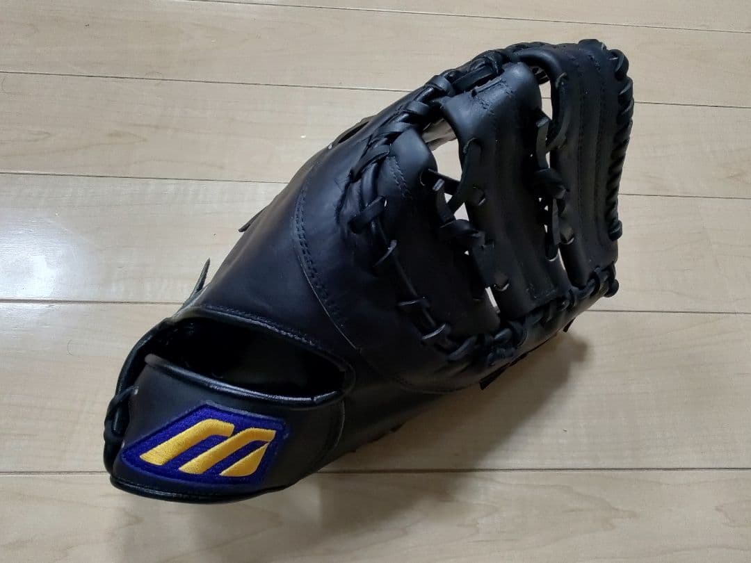 一般軟式野球　ミズノ　ファーストミット+グローブ袋