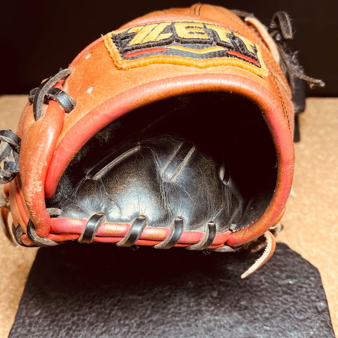 ZETT硬式野球外野手用グラブ右投げPROSTATUS/BPGーPRO／鈴木刻印