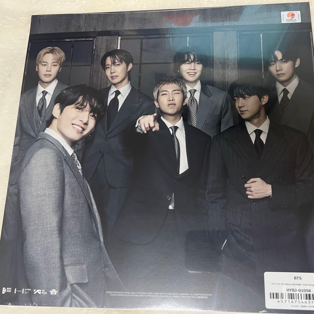BTS JIMIN ARIRANG アリラン Standard Vinyl LP